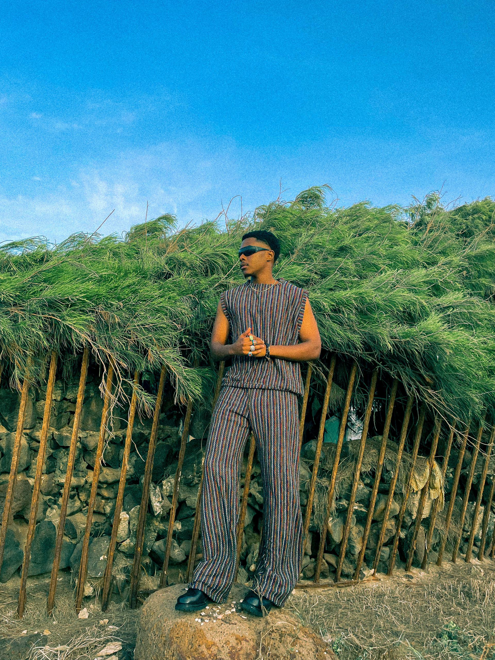 Complet rayé de chez gringo custom